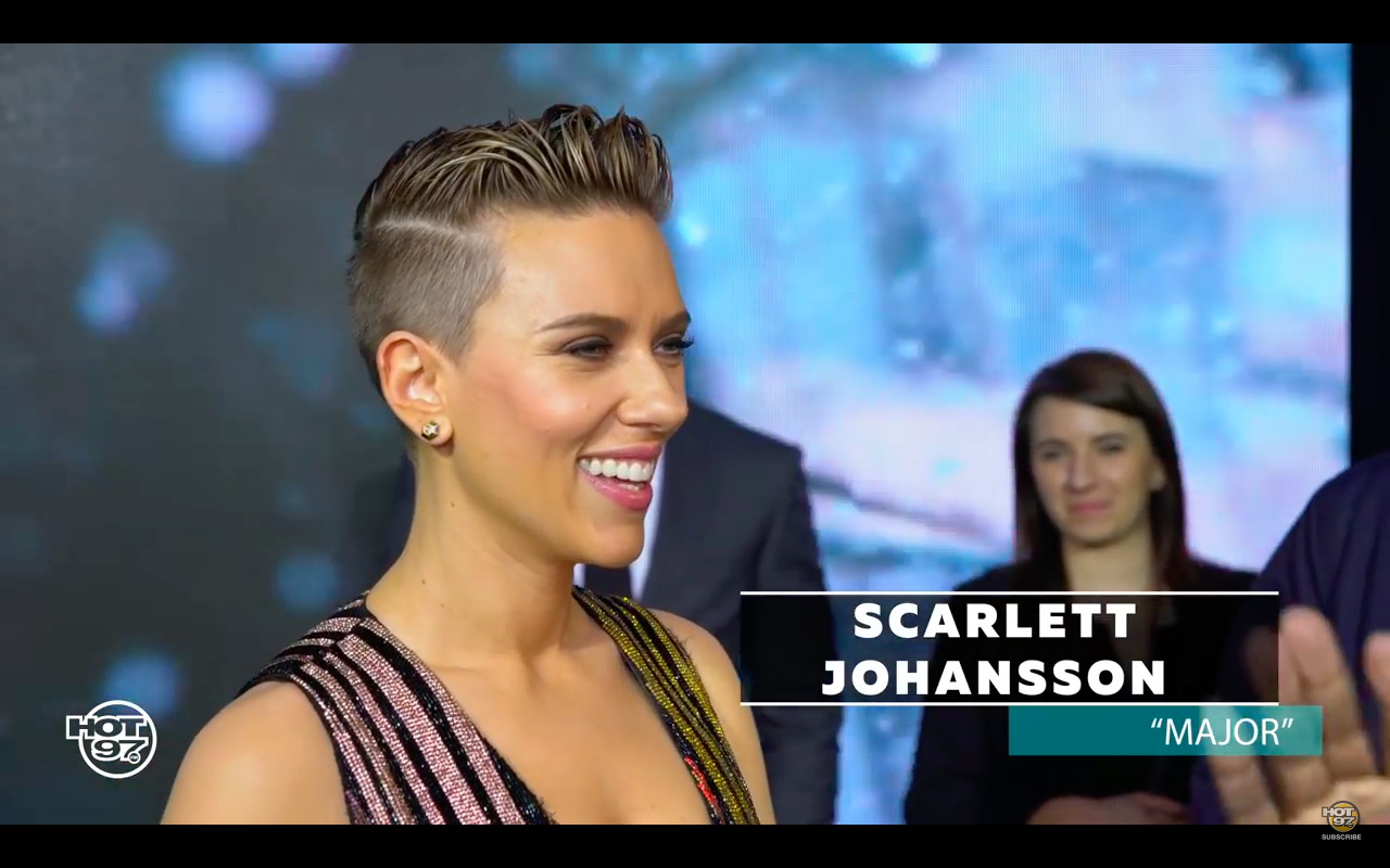 Scarlett Johanson loves hiphop - hot97 - nas - busta rhymes (Royal Heir TV)