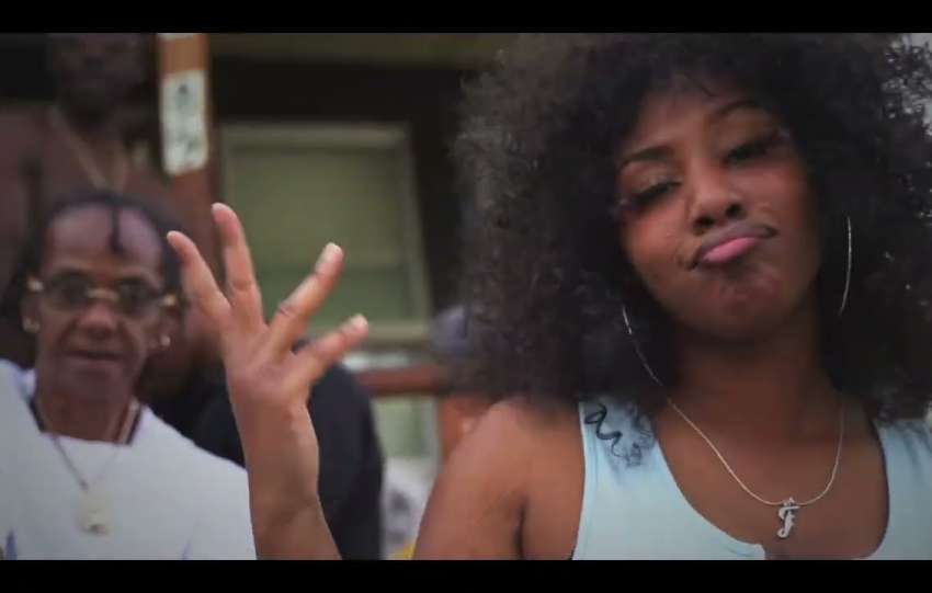 video thumbnail for Detroit rapper M City JR's music video for "Never Goin Broke"